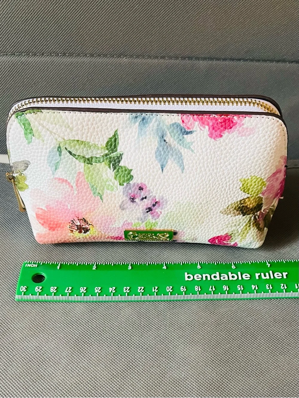 Carlos Santana Watercolor Floral Crossbody Satchel Handbag Set NWT